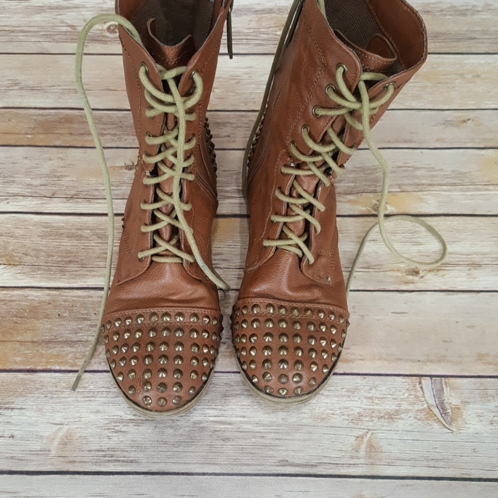 Studded Ankle Booties - Picture 2 of 5